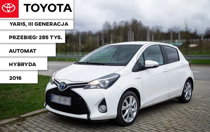 białystok Toyota Yaris cena 33900 przebieg: 285633, rok produkcji 2016 z Białystok